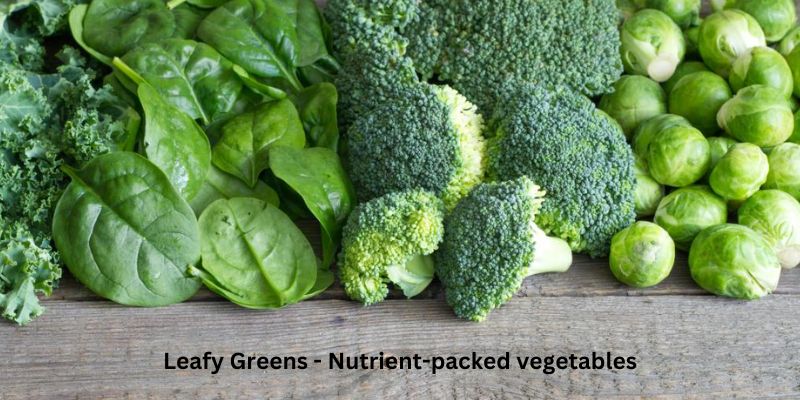 Leafy Greens - Vegetais ricos em nutrientes - Alimentos saudáveis para a saúde do coração