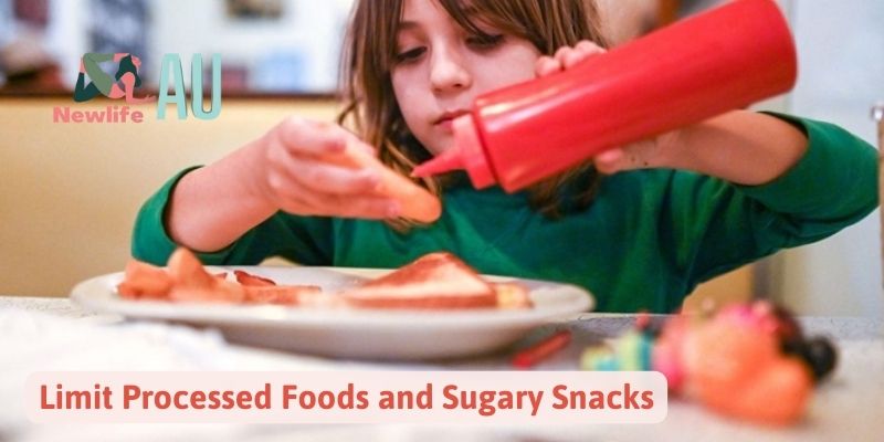 Limit Processed Foods and Sugary Snacks